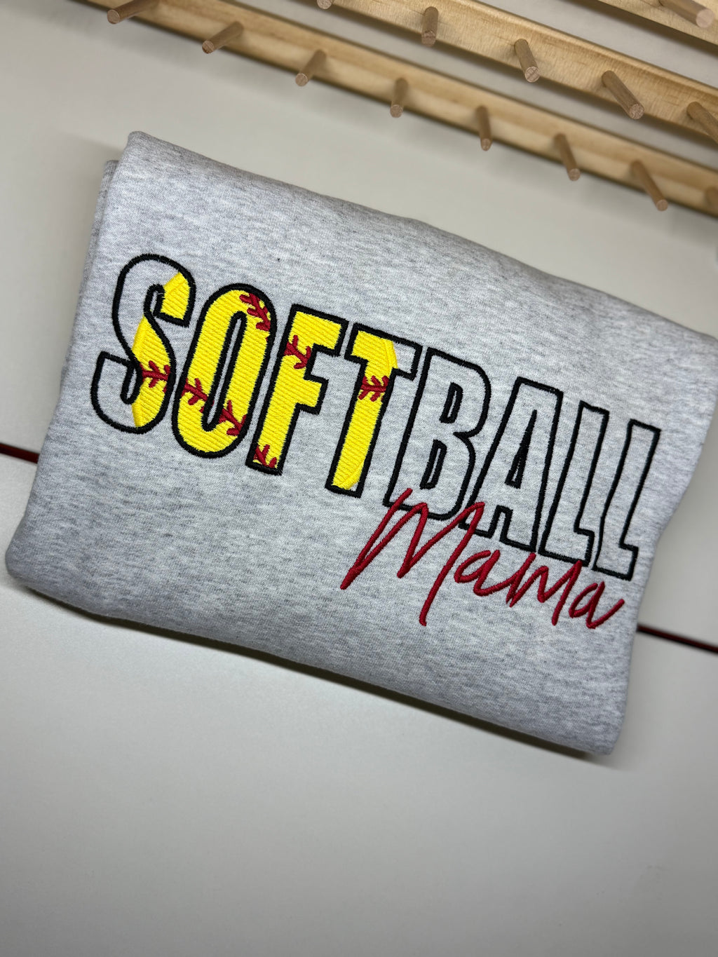 Softball Mama Crewneck Sweater