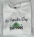 Checkered St. Patrick’s Crewneck Sweater